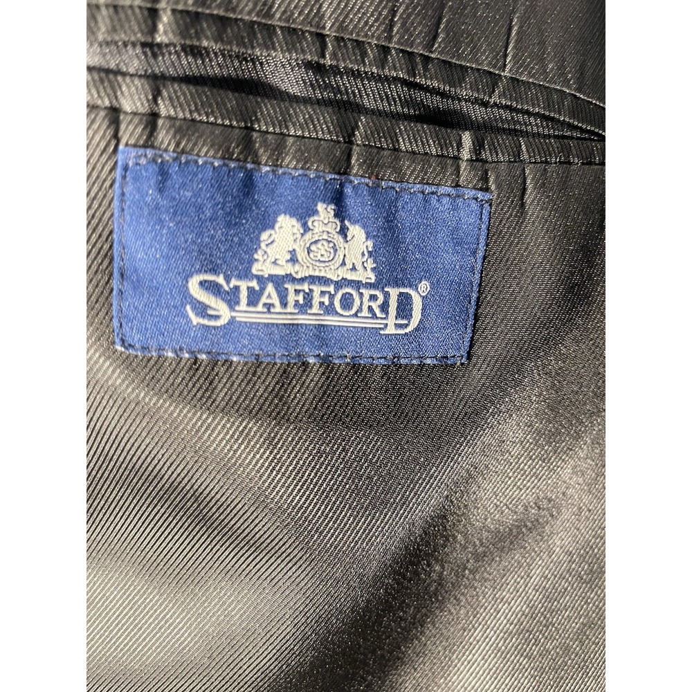 Stafford Men's Blazer Sports Coat Lama Wool Camel Hair Blend Size 50 R - Picture 9 of 9